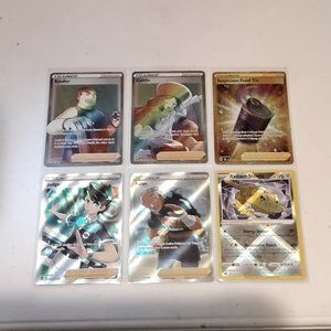 6 Pokémon RARE, ULTRA Rares.